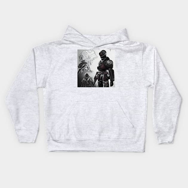 Destiny - Guardian Concepts Kids Hoodie by AfroMatic